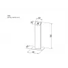 Multibrackets M Pro Series Kiosk must 15-32 tolli 20 kg kandevõime