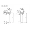 Multibrackets M Pro Series Kiosk Must 15-32 inch 20 kg 75x75-400x400