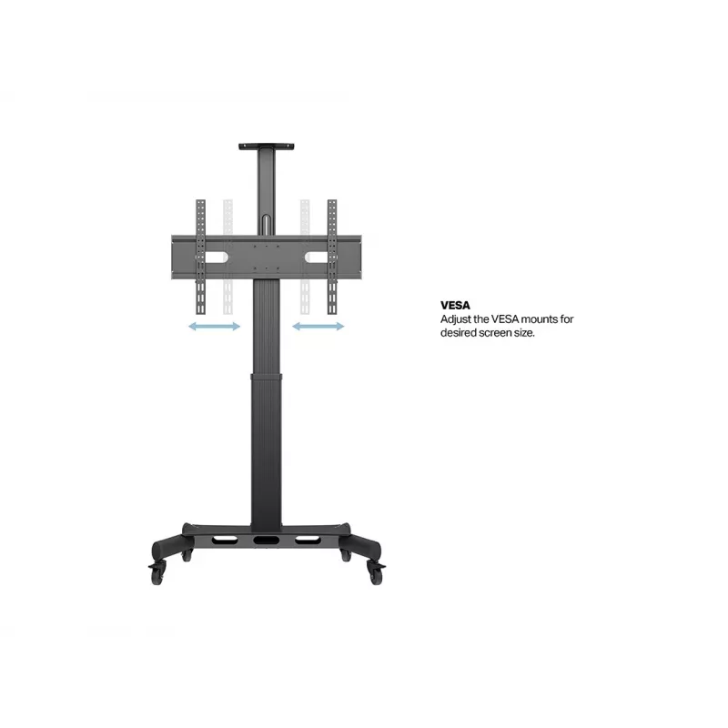Multibrackets M Motorized Public Floorstand Single Pillar 170 HD 60 kg kandevõime 32-75 tolli