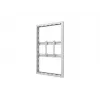 Multibrackets M Pro Series Enclosure 43 tolli Seinale Õhuke Väike Valge Teras Horisontaalne/Vertikaalne