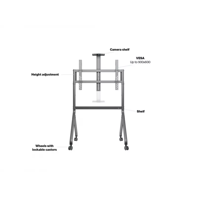 Multibrackets M Collaboration põrandastatiiv 55”–86” maksimaalne kandevõime 90 kg
