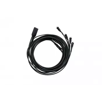 Ochno O-PC-LS-1, nupp, must, termoplastne elastomeer (TPE), 1.5 m, USB Type-A, sirge