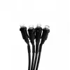 Ochno O-PC-LS-1, nupp, must, termoplastne elastomeer (TPE), 1.5 m, USB Type-A, sirge