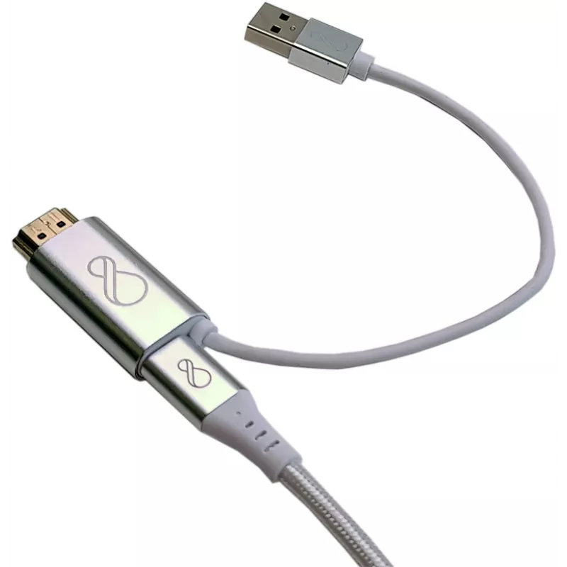 Ochno O-HDMI-TO-USBC-2 USB-graafikaadapter 3840 x 2160 pikslit Valge