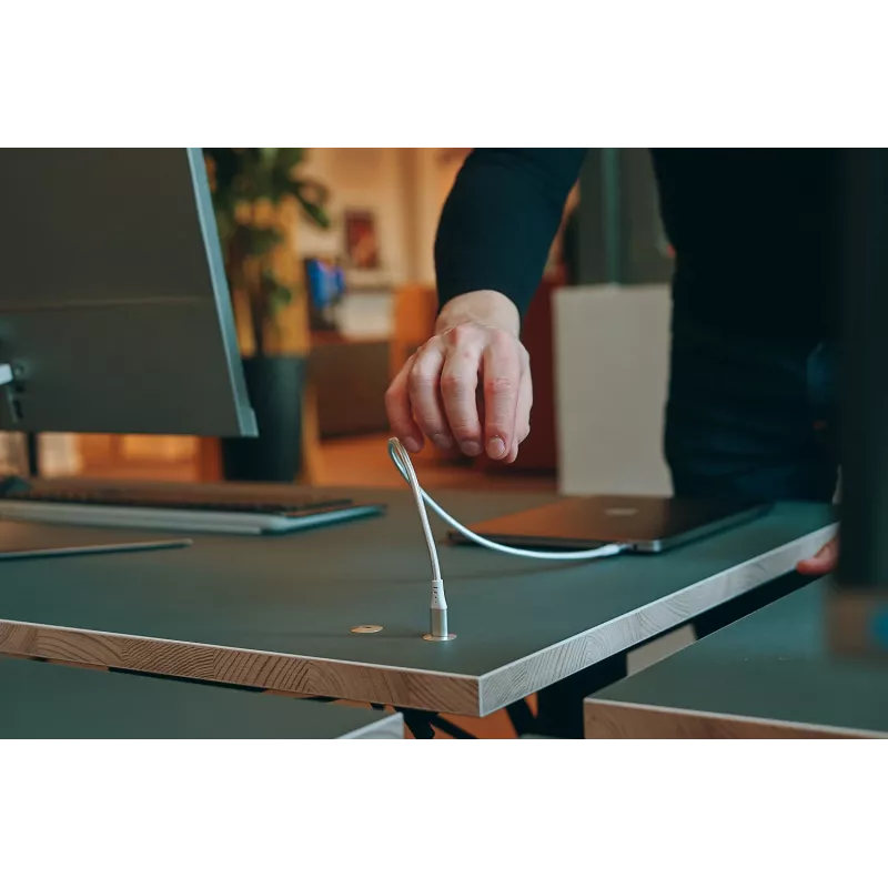 Ochno O-DO-100-2, USB C, USB 3.2 Gen 2 (3.1 Gen 2), 10000 Mbit/s, Töölaua süvistatav, Laud, Isane