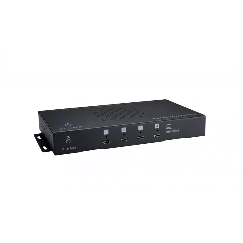 Ochno Power Conference 3 Single, juhtmega, USB 3.2 Gen 2 (3.1 Gen 2) USB-C, 100 W, 1.4/2.3, 10,100 Mbit/s, must