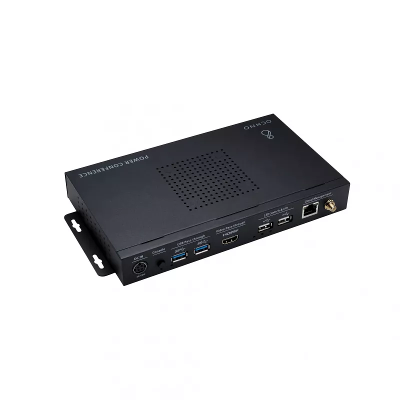 Ochno Power Conference 3 Single, juhtmega, USB 3.2 Gen 2 (3.1 Gen 2) USB-C, 100 W, 1.4/2.3, 10,100 Mbit/s, must