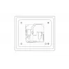 Sisene toiteadapter Humly HUM1006 24W must