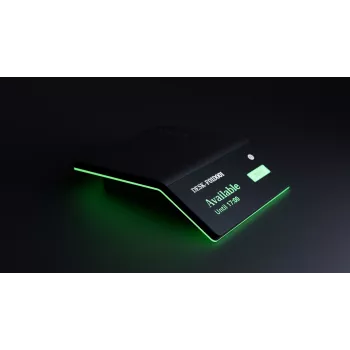 Humly HUM10205 Booking Device 5-pack, 8,79 cm (3,46 tolli), LCD, Matt, Capacitive, Must, Akrüülnitriilbutadieenstüreen (ABS)