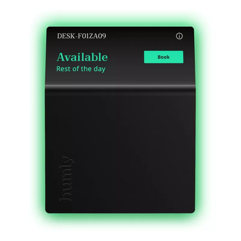 Humly HUM10205 Booking Device 5-pack, 8,79 cm (3,46 tolli), LCD, Matt, Capacitive, Must, Akrüülnitriilbutadieenstüreen (ABS)