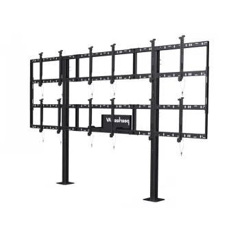 Peerless DS-S555-3X2 multimeediumkärutugi Must Multimeediumialus