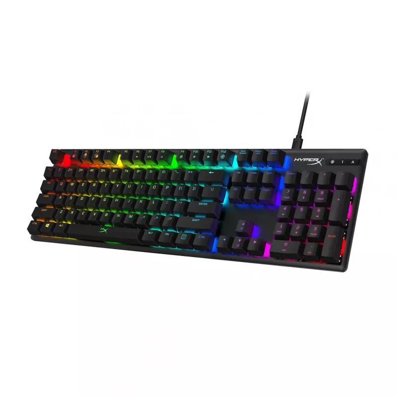 HyperX Alloy Origins klaviatuur mänguritele USB QWERTY USA inglise must