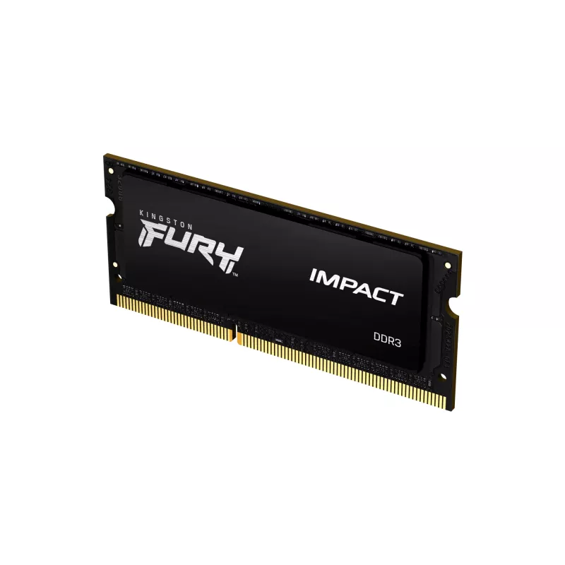 Kingston Technology FURY Impact mälumoodul 4 GB 1 x 4 GB DDR3L 204-pin SO-DIMM