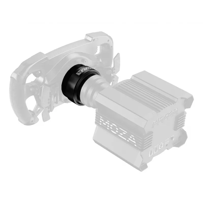 Moza Racing rattabaasi kiirkinnitusadapter, PC, Kiirkinnitusadapter, Must, Alumiinium, Moza, R21, R16, R9