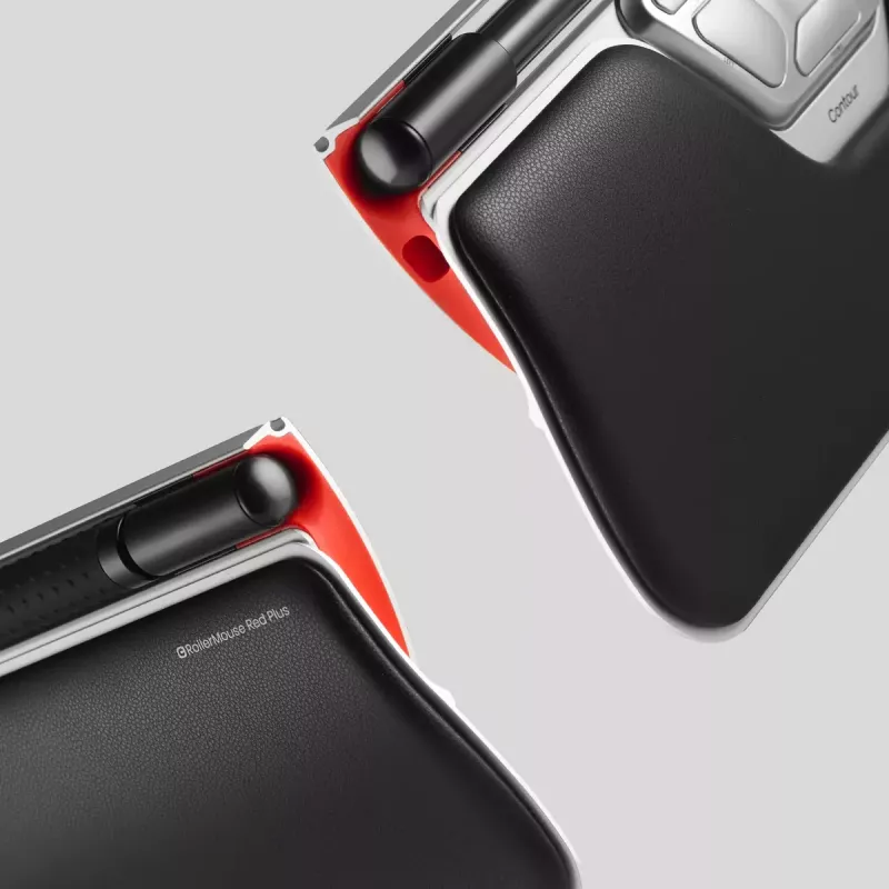 Contour Design Rollerhiir Red Plus, õhuke klient, juhtmega - keskne osutusseade - ergonoomiline - parema- ja vasakukäeline - juhtmega - USB-C