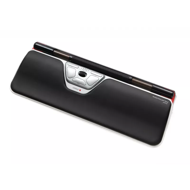 Contour Design Rollerhiir Red Plus + Balance juhtmega, täissuuruses (100%), juhtmega, USB, QWERTY, must, hiir kaasas