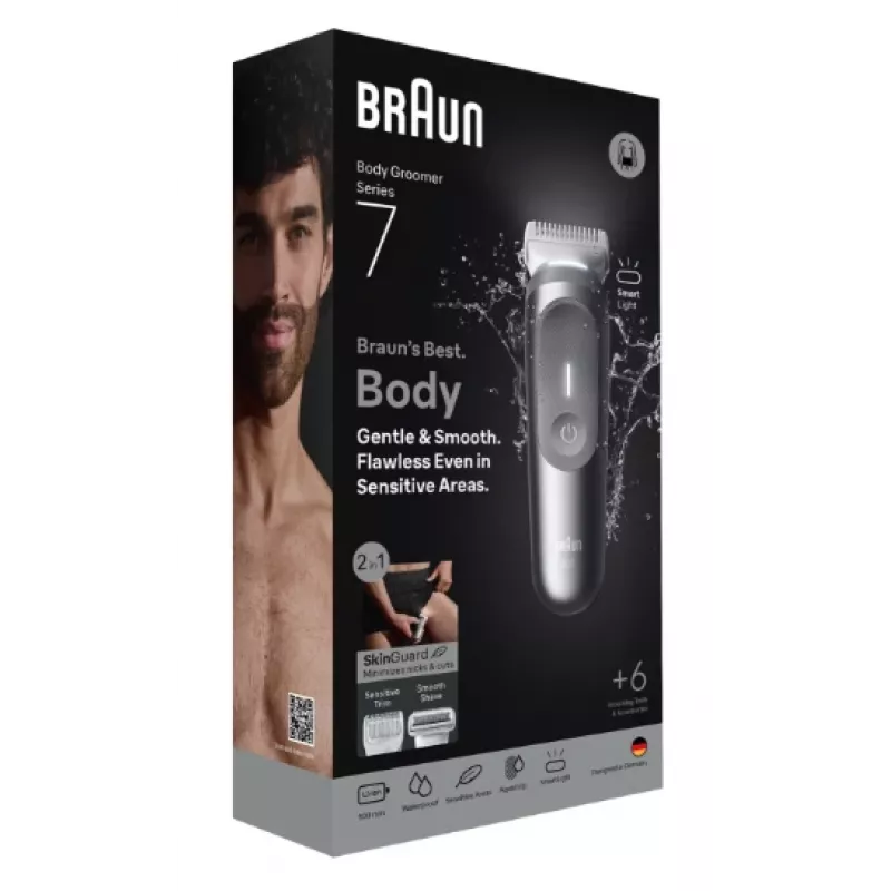 Kehahoolitsusseade Braun Series 7 BG7550 Hall, liitiumioonaku
