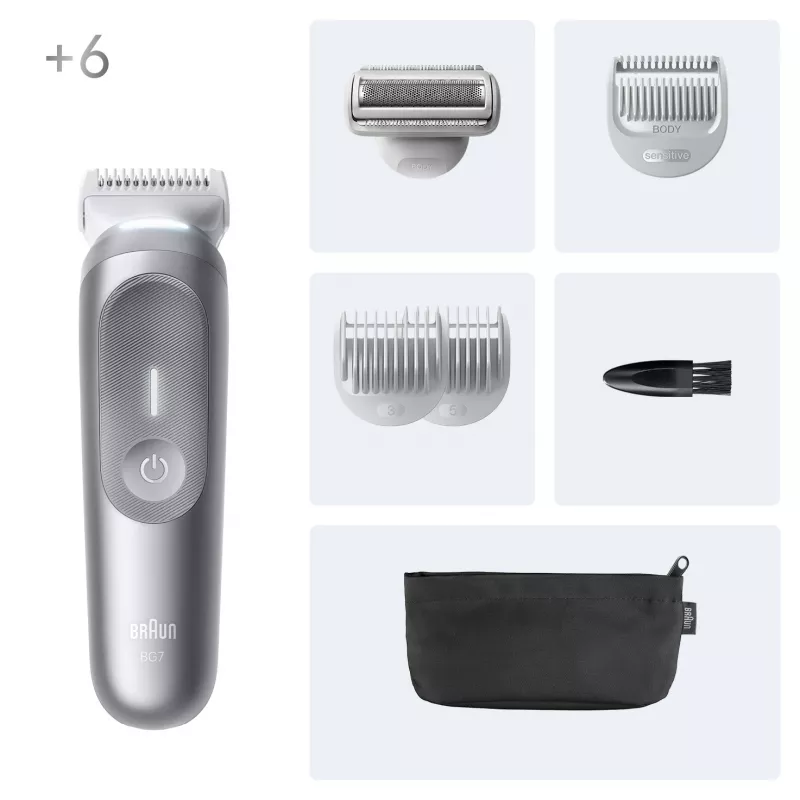 Kehahoolitsusseade Braun Series 7 BG7550 Hall, liitiumioonaku