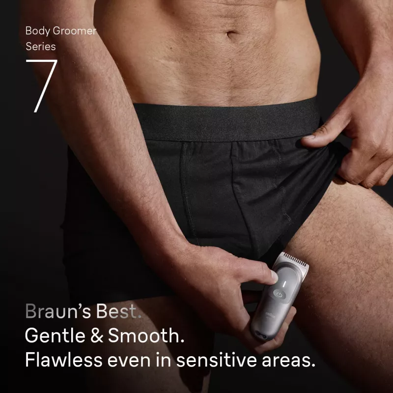 Kehahoolitsusseade Braun Series 7 BG7550 Hall, liitiumioonaku