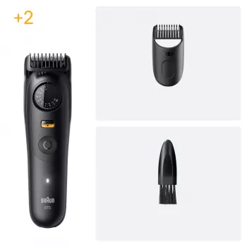 Braun BeardTrimmer 5 BT5500 habemetrimmer Aku 20 2 cm Märg ja kuiv Must