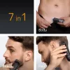 Braun AIO5520 juukselõikus- ja habemetrimmer Must, Hall 14 Liitiumioon (Li-Ion)