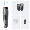 Braun AIO3500 juukselõikus- ja habemetrimmer Must, Hall 14 Nikkel-metallhüdriid (NiMH)