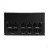 Chieftec PowerUp GPX-850FC toiteplokk 850 W 20+4 pin ATX ATX Must