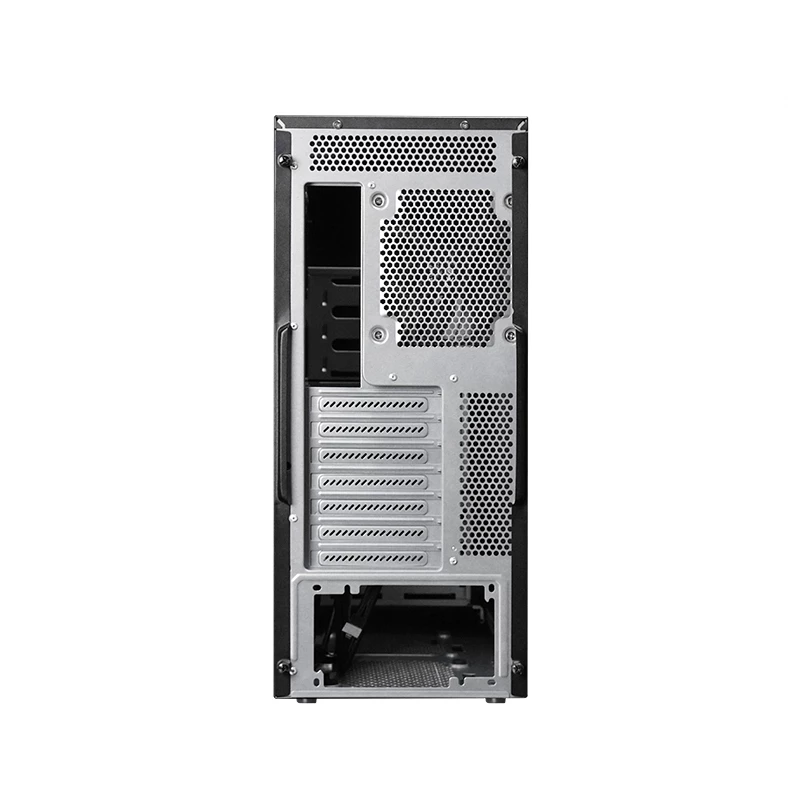 Arvutikorpus CHIEFTEC BW-01B-OP Midi Tower ATX/ITX, toetab 6×3.5 tolli + 4×2.5 tolli, 2×5.25 tolli, taga 1×120 mm, SGCC, must, 200×510×465 mm