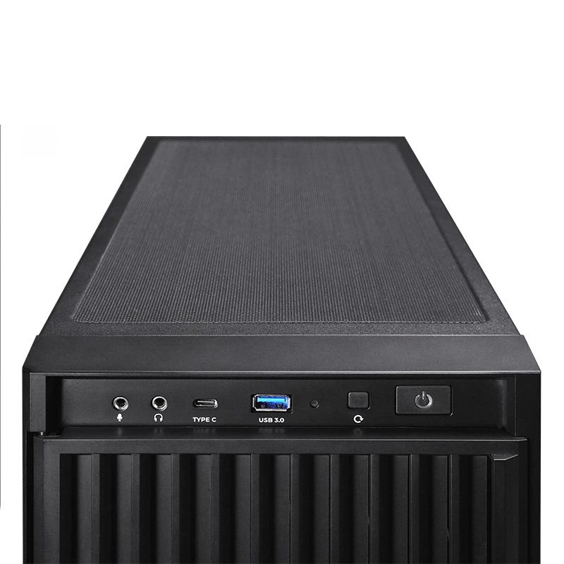 Arvutikorpus CHIEFTEC BW-01B-OP Midi Tower ATX/ITX, toetab 6×3.5 tolli + 4×2.5 tolli, 2×5.25 tolli, taga 1×120 mm, SGCC, must, 200×510×465 mm