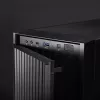 Arvutikorpus CHIEFTEC BW-01B-OP Midi Tower ATX/ITX, toetab 6×3.5 tolli + 4×2.5 tolli, 2×5.25 tolli, taga 1×120 mm, SGCC, must, 200×510×465 mm