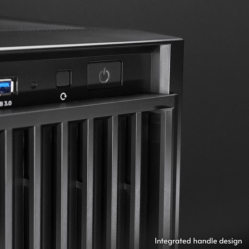 Arvutikorpus CHIEFTEC BW-01B-OP Midi Tower ATX/ITX, toetab 6×3.5 tolli + 4×2.5 tolli, 2×5.25 tolli, taga 1×120 mm, SGCC, must, 200×510×465 mm