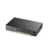 Zyxel GS2220-10HP-EU0101F võrgukommutaator Hallatav L2 Gigabit Ethernet (10/100/1000) Power over Ethernet (PoE) Must