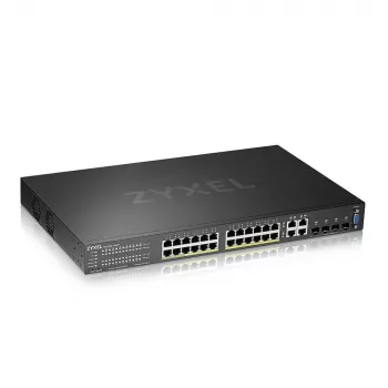 Zyxel GS2220-28HP-EU0101F võrgukommutaator hallatav L2 Gigabit Ethernet (10/100/1000) Power over Ethernet (PoE) must