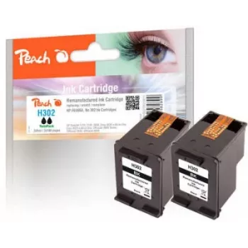 Peach 319611 tindikassett 2 tk Ühilduv Standardtäitev Must