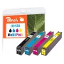 Peach PI300-744 tindikassett 4 tk Ühildub Must, Tsüaan, magenta, Kollane