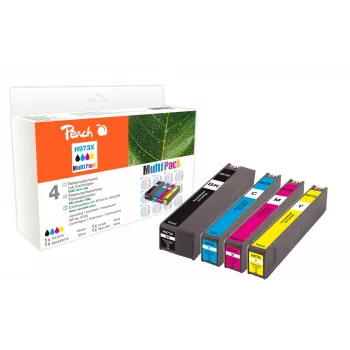 Peach PI300-750 tindikassett 4 tk Ühilduv, suure (XL) mahutavusega Must, Tsüaan, magenta, Kollane