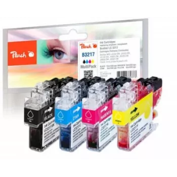 Peach PI500-238 tindikassett 4 tk Must, Tsüaan, magenta, Kollane