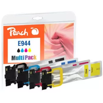 Peach PI200-786 tindikassett 4 tk Ühildub must, tsüaan, magenta, kollane