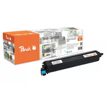 Peach toonerimoodul tsüaan, ühildub Brother TN-248XLC, 3000 lehekülge, Tsüaan, 1 tk