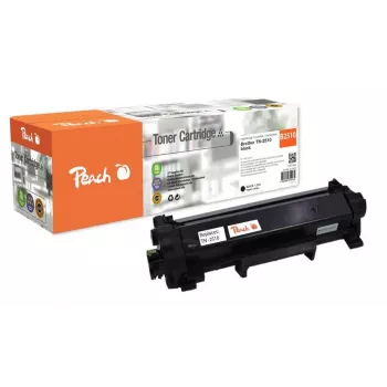 Peach toonerimoodul must, ühildub Brother TN-2510-ga, 1200 lehekülge, Must, 1 tk