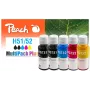 Peach 321285 tindikassett 5 tk Ühildub Standardmahuga Must, Tsüaan, magenta, Kollane