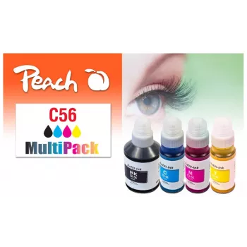 Peach 321697 tindikassett 4 tk Ühildatav Standardmaht Must, Tsüaan, magenta, Kollane
