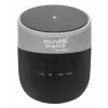 Manhattan Metallic Bluetooth-kõlar juhtmevaba laadimisalusega, korralik heliväljund (3 W), 3 tundi taasesitusaega, juhtmevaba alus 5 W, integreeritud juhtnupud, leviulatus 10 m, microSD-kaardilugeja, USB-A laadimiskaabel kaasas, Bluetooth 5.0, 3-aastane garantii