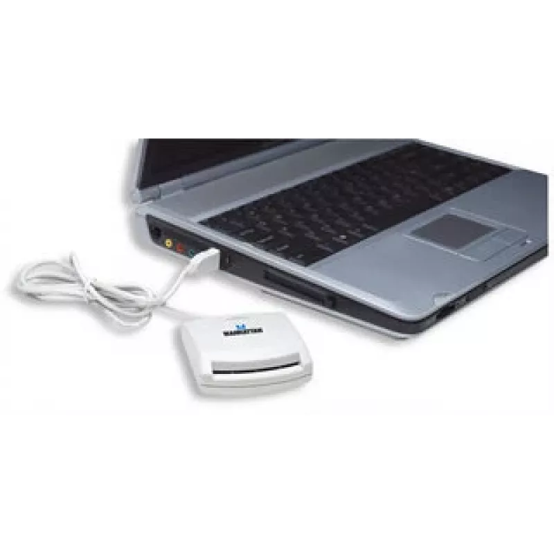Manhattan 172844 kiipkaardilugeja USB 1.1 Valge