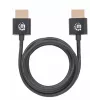 Manhattan HDMI-kaabel Ethernetiga (ülipaksus), 4K@60Hz (Premium High Speed), 1m, isane-isanele, must, Ultra HD 4k x 2k, täielikult varjestatud, kullatud kontaktid, eluaegne garantii