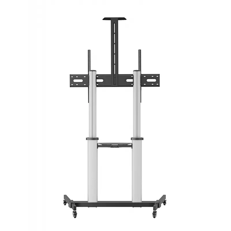 Manhattan Trolley Mount Stand for TV & Monitors, For screens: 37 inch to 100 inch,VESA compatibility:all between 200x200 to 1000x600mm -check the dimensions of the four mounting holes on back of screen to ensure it fits,Max 80kg,Height adjustable 1200 to 1600mm,LFD,Bracket