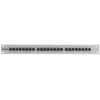 Intellinet patch-paneel, Cat6, FTP, 24-portine, 1U, varjestatud, 90° ülalt sisenevad lõikplokid, hall