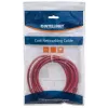 Intellinet võrguparanduskaabel, Cat6, 0,5 m, punane, CCA, U/UTP, PVC, RJ45, kullatud kontaktid, takerdumisvaba, kaitsemuhviga, eluaegne garantii