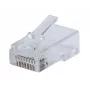 Intellinet 791090 juhtmepistik RJ45 Läbipaistev