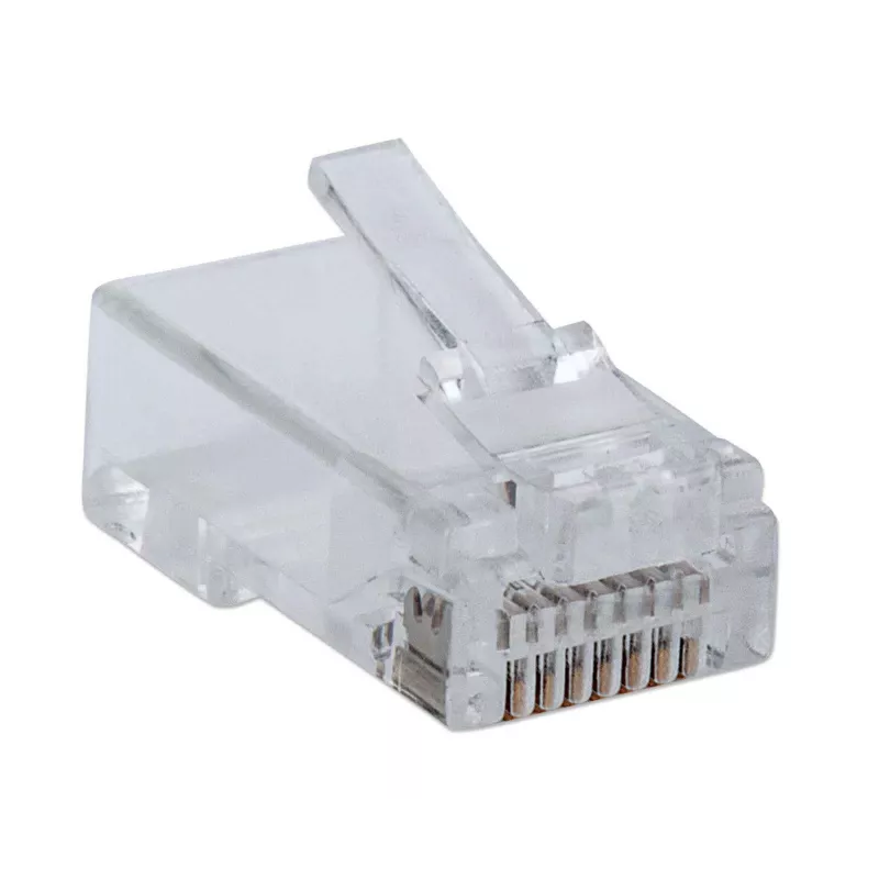 Intellinet 791090 juhtmepistik RJ45 Läbipaistev